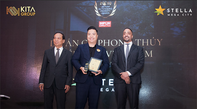 KITA Group được vinh danh tại giải thưởng bất động sản tiêu biểu với Stella Mega City